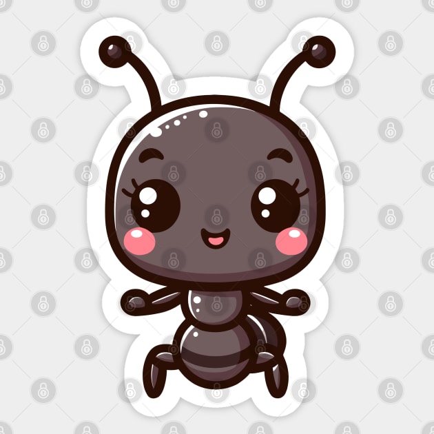 Colony Explorer Ant Sticker by CreativeArtss